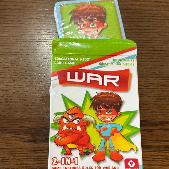 NWT Kids' Educational Card Game - War - Picture 1 of 5